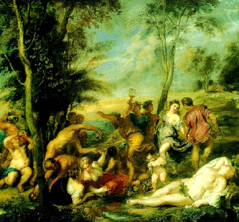 Peter Paul Rubens backanal pa andros Germany oil painting art